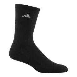Adidas Men's Athletic Crew Socks Cushioned 6-Pack