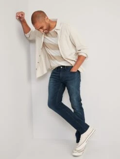 Old Navy Straight 360° Stretch Performance Jeans For Men -Unde Clothing Shop cn50608135