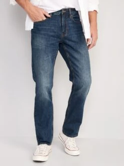 Old Navy Wow Straight Non-Stretch Jeans For Men