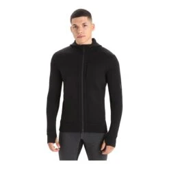Icebreaker Men's Quantum III Zip Long Sleeve Hoodie
