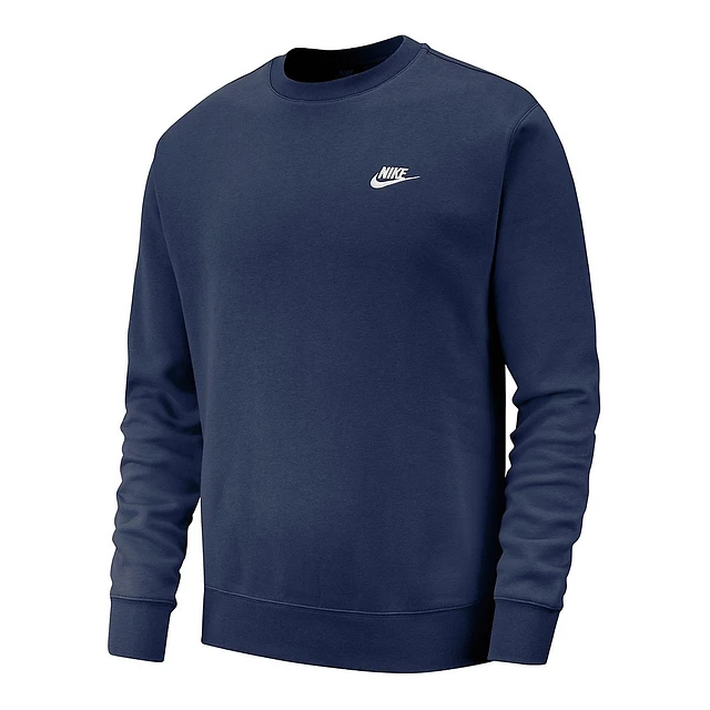 Nike Sportswear Club Fleece Crew Neck Sweatshirt 1 Nike Sportswear Club Fleece Crew Neck Sweatshirt