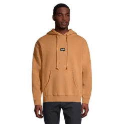 OBEY Black Bar Logo Heavyweight Fleece Hoodie