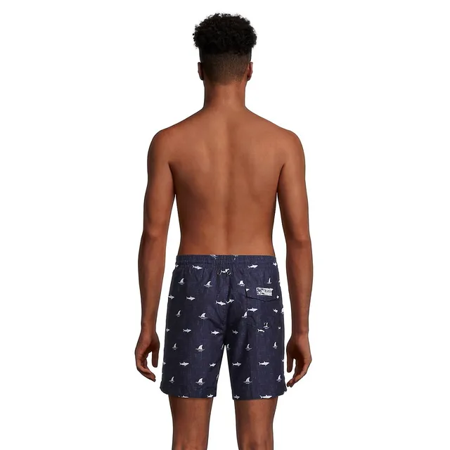 Shark-Print Sano Swim Shorts 2 Shark-Print Sano Swim Shorts - Image 2