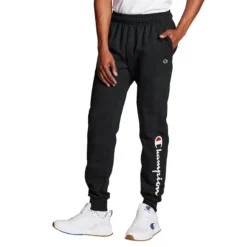 Champion Powerblend Fleece Logo Graphic Joggers