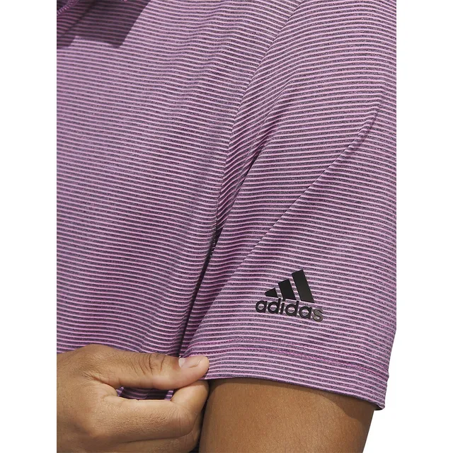 Adidas Golf Ottoman Stripe Polo Shirt 5 Adidas Golf Ottoman Stripe Polo Shirt - Image 5