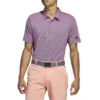 Adidas Golf Ottoman Stripe Polo Shirt