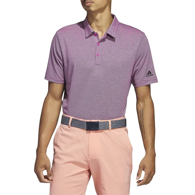 Adidas Golf Ottoman Stripe Polo Shirt 1 Adidas Golf Ottoman Stripe Polo Shirt