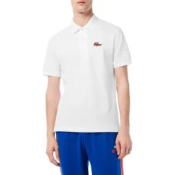 Lacoste X Netflix Money Heist Organic Cotton Polo Shirt