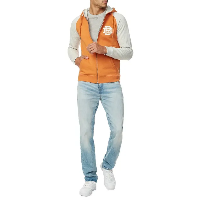 Fotruck Colourblock Zipper Front Fleece Hoodie 3 Fotruck Colourblock Zipper Front Fleece Hoodie - Image 3