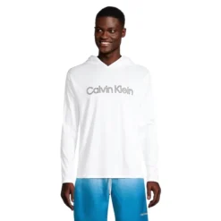 Calvin Klein Quick-Dry UPF 40 Logo Hoodie