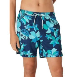 Active Rec Speedo Floatable Floral Redondo Edge Volley Swim Shorts