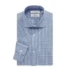 Calvin Klein Slim-Fit Wrinkle-Free Stretch-Fabric Print Dress Shirt
