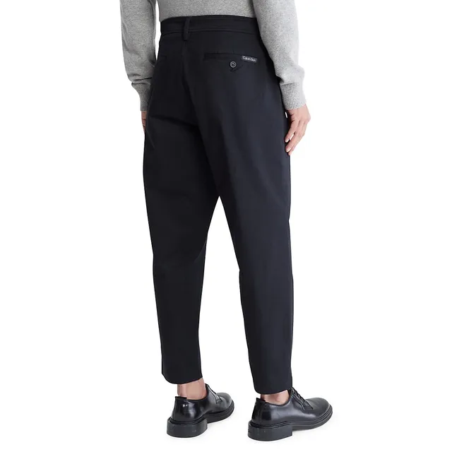 Calvin Klein Tapered Crop Chinos 2 Calvin Klein Tapered Crop Chinos - Image 2