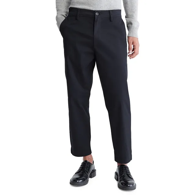 Calvin Klein Tapered Crop Chinos 1 Calvin Klein Tapered Crop Chinos