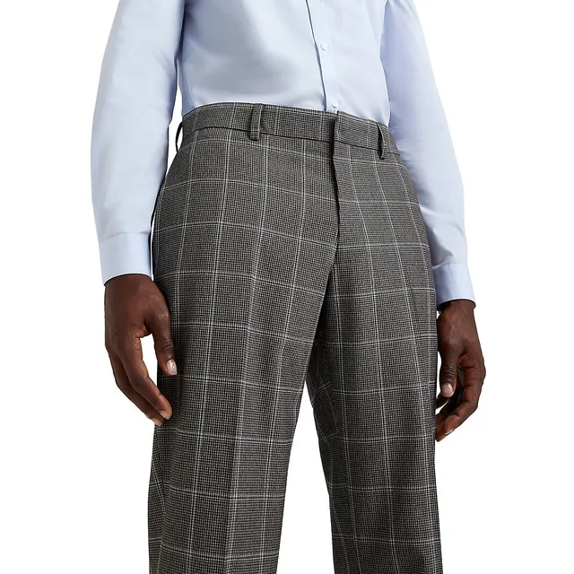 RIVER ISLAND Stretch Check Trousers 3 RIVER ISLAND Stretch Check Trousers - Image 3