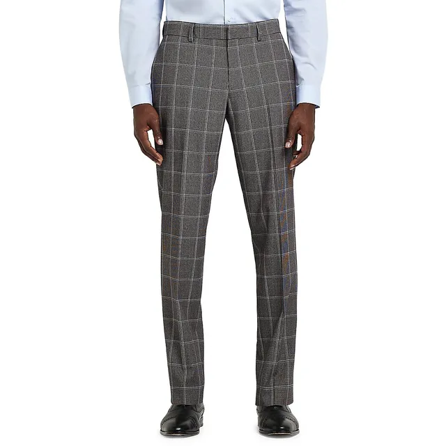 RIVER ISLAND Stretch Check Trousers 1 RIVER ISLAND Stretch Check Trousers