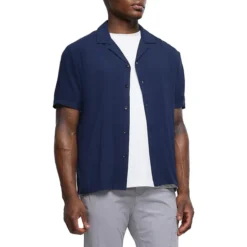 RIVER ISLAND Regular-Fit Club-Collar Shirt