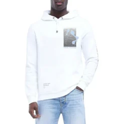 RIVER ISLAND Long-Sleeve Printed Hoodie