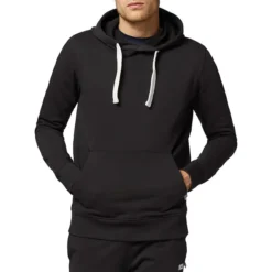 PRODUKT Circular-Knit Pullover Hoodie