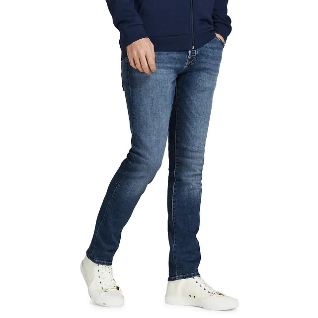 Jack & Jones Slim-Fit Cotton-Blend Jeans 3 Jack & Jones Slim-Fit Cotton-Blend Jeans - Image 3