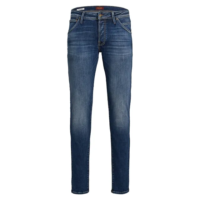 Jack & Jones Slim-Fit Cotton-Blend Jeans 4 Jack & Jones Slim-Fit Cotton-Blend Jeans - Image 4