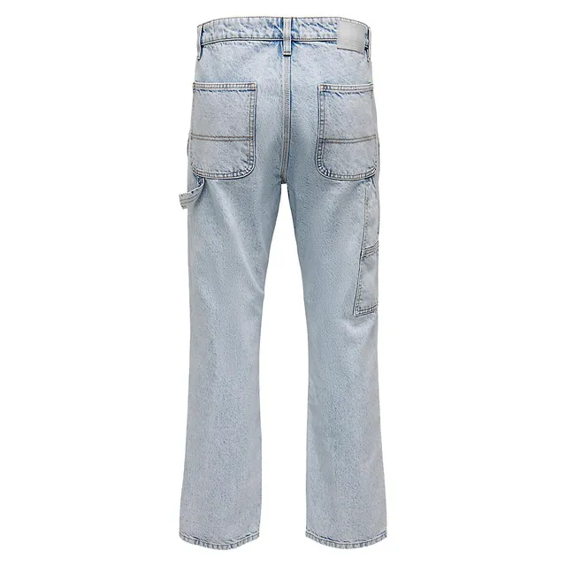 Only & Sons Edge Loose-Fit Carpenter Jeans 4 Only & Sons Edge Loose-Fit Carpenter Jeans - Image 4