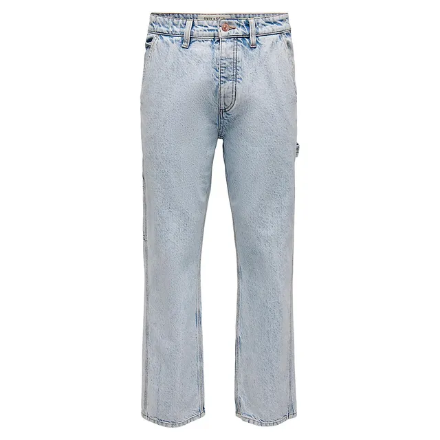 Only & Sons Edge Loose-Fit Carpenter Jeans 3 Only & Sons Edge Loose-Fit Carpenter Jeans - Image 3