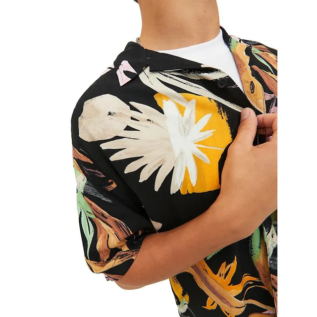 Jack & Jones Noah Tropical Relaxed-Fit Shirt 4 Jack & Jones Noah Tropical Relaxed-Fit Shirt - Image 4