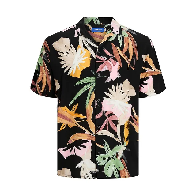 Jack & Jones Noah Tropical Relaxed-Fit Shirt 7 Jack & Jones Noah Tropical Relaxed-Fit Shirt - Image 7