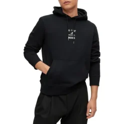 BOSS X Bruce Lee Back-Photo Artwork Gender-Neutral Hoodie