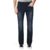 Crinkle Effect Denim Jeans