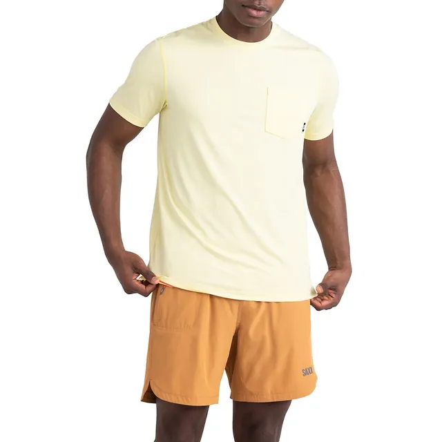 SAXX UNDERWEAR Droptemp All Day Cooling Pocket T-Shirt 1 SAXX UNDERWEAR Droptemp All Day Cooling Pocket T-Shirt