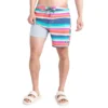 SAXX UNDERWEAR Betawave 2N1 Cutback Stripe Boardie Swim Shorts