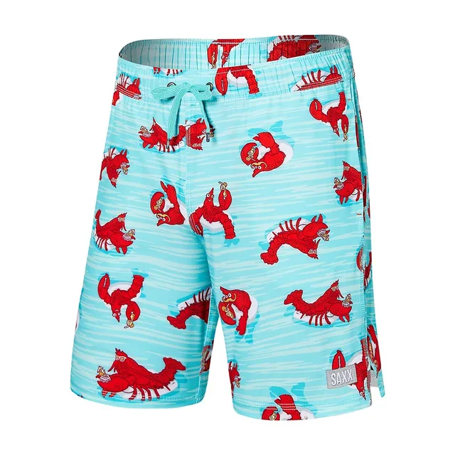 SAXX UNDERWEAR Oh Buoy 2N1 Lobster Lounger Volley Shorts 5 SAXX UNDERWEAR Oh Buoy 2N1 Lobster Lounger Volley Shorts - Image 5
