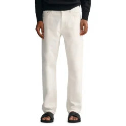 Gant Straight Mid-Rise Jeans
