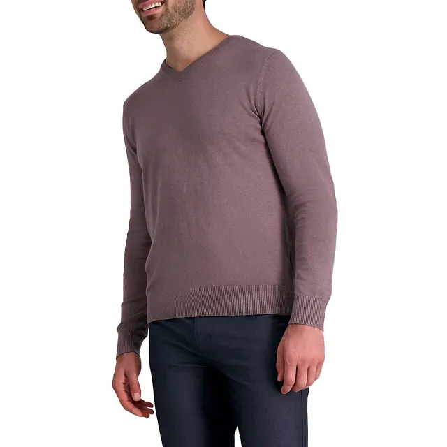 V-Neck Long-Sleeve Sweater 3 V-Neck Long-Sleeve Sweater - Image 3