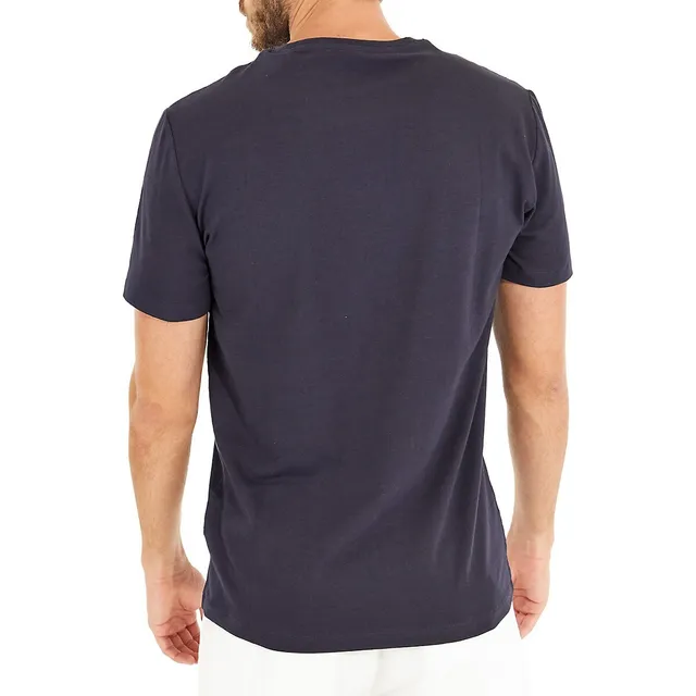 Guess Slim-Fit Shiny Triangle Logo Graphic T-Shirt 2 Guess Slim-Fit Shiny Triangle Logo Graphic T-Shirt - Image 2