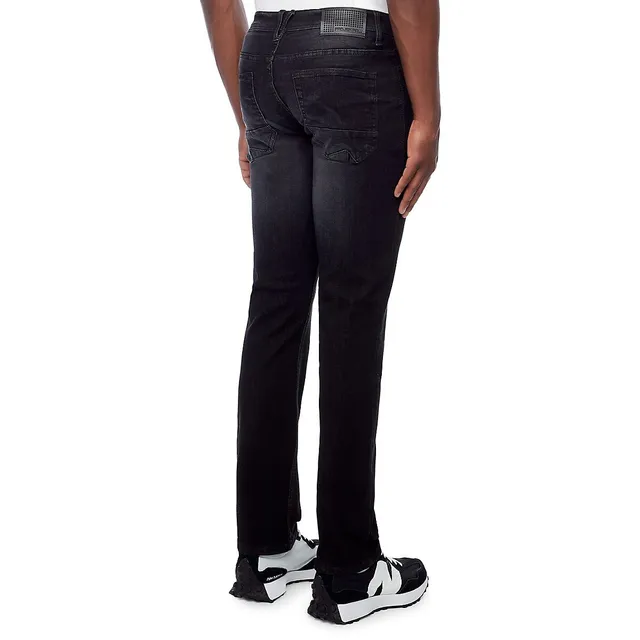 Nikko Washed Slim-Fit Jeans 3 Nikko Washed Slim-Fit Jeans - Image 3