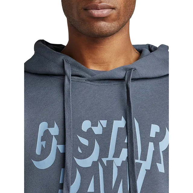 G-Star Raw Retro Shadow Graphic Hooded Sweater 4 G-Star Raw Retro Shadow Graphic Hooded Sweater - Image 4