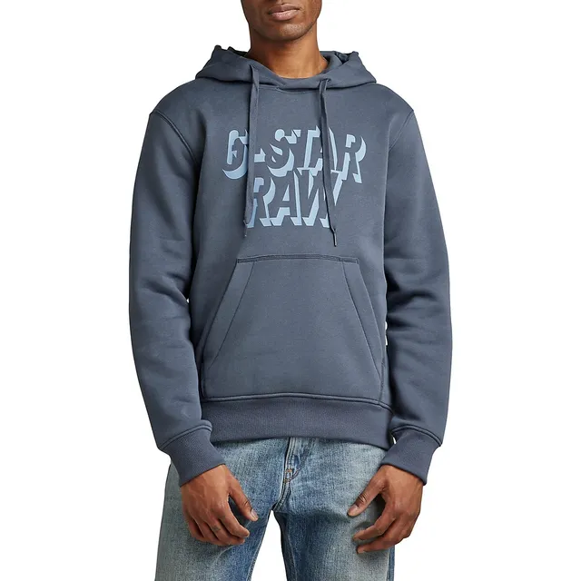 G-Star Raw Retro Shadow Graphic Hooded Sweater 1 G-Star Raw Retro Shadow Graphic Hooded Sweater