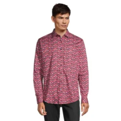 Fish-Print Shirt