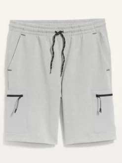 Old Navy Dynamic Fleece Cargo Jogger Shorts For Men -- 9-inch Inseam