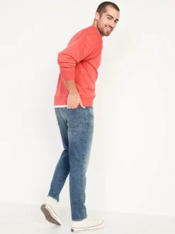 Old Navy Athletic Taper 360° Stretch Dark-Wash Jeans For Men -Unde Clothing Shop https3A2F2Foldnavy.gapcanada.ca2Fwebcontent2F00282F6392F2442Fcn28639244.jpg 640x