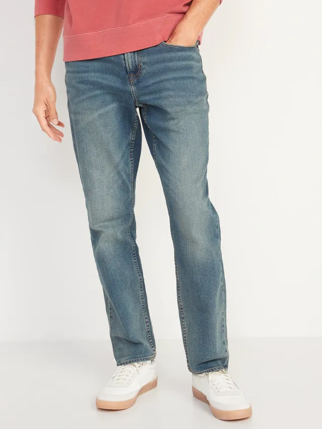 Old Navy Athletic Taper Built-In Flex Medium-Wash Jeans For Men 1 Old Navy Athletic Taper Built-In Flex Medium-Wash Jeans For Men