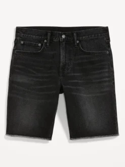 Old Navy Slim Built-In Flex Black Cut-Off Jean Shorts For Men -- 9.5-inch Inseam -Unde Clothing Shop https3A2F2Foldnavy.gapcanada.ca2Fwebcontent2F00522F4632F0042Fcn52463004.jpg 640x