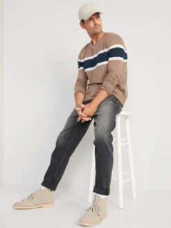 Old Navy Loose Taper Built-In Flex Ankle-Length Jeans For Men -Unde Clothing Shop https3A2F2Foldnavy.gapcanada.ca2Fwebcontent2F00522F5552F7392Fcn52555739.jpg 640x