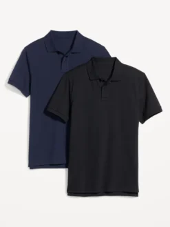Old Navy Uniform Pique Polo 2-Pack For Men