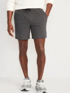 Old Navy PowerSoft Coze Edition Go-Dry Jogger Shorts For Men -- 7-inch Inseam