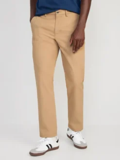 Old Navy Straight Ultimate Tech Built-In Flex Chino Pants For Men