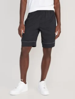 Old Navy Go-Dry Mesh Basketball Shorts For Men - 10-inch Inseam